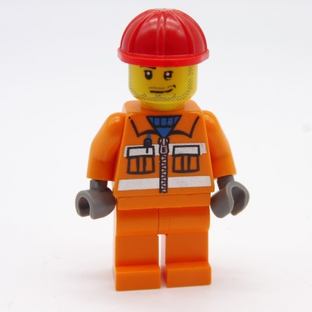 Lego LEG0304 CTY0113 Figurine Homme Grutier City 7630