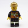 Lego LEG0307 CTY0345 Figurine Homme Pompier City 60001