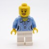 Lego LEG0308 CTY0346 Figurine Femme City 60001 Jambes un peu abimées