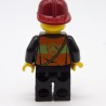 Lego CTY0342 Figurine Homme Pompier City 60002 Jambes abimées