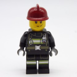 Lego LEG0310 CTY0343 City Firefighter Man Figure 60002