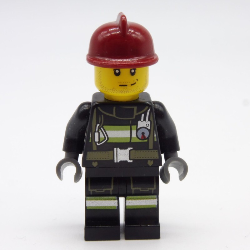 Lego LEG0310 CTY0343 Figurine Homme Pompier City 60002