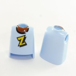 Playmobil 12762 Playmobil Lot de 2 Bustes Bleu Ciel Z Jaune