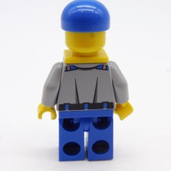 Lego CTY0408 Figurine Homme Garde Côte City 60012 Jambes un peu abimées