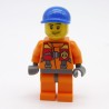 Lego LEG0318 CTY0409 Figurine Homme Garde Côte City 60012