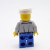 Lego CTY0415 Figurine Homme Capitaine Garde Côte City 60014 Jambes un peu abimées
