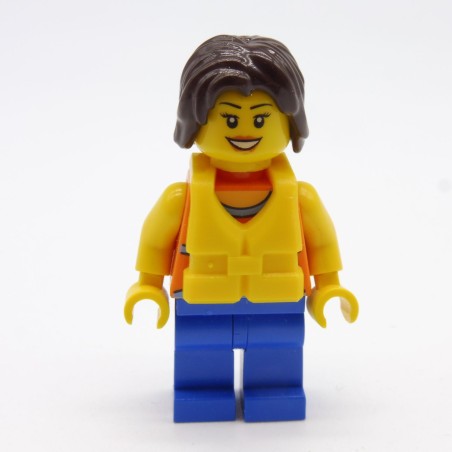Lego LEG0322 CTY0416 City Boat Passenger Man Figure 60014