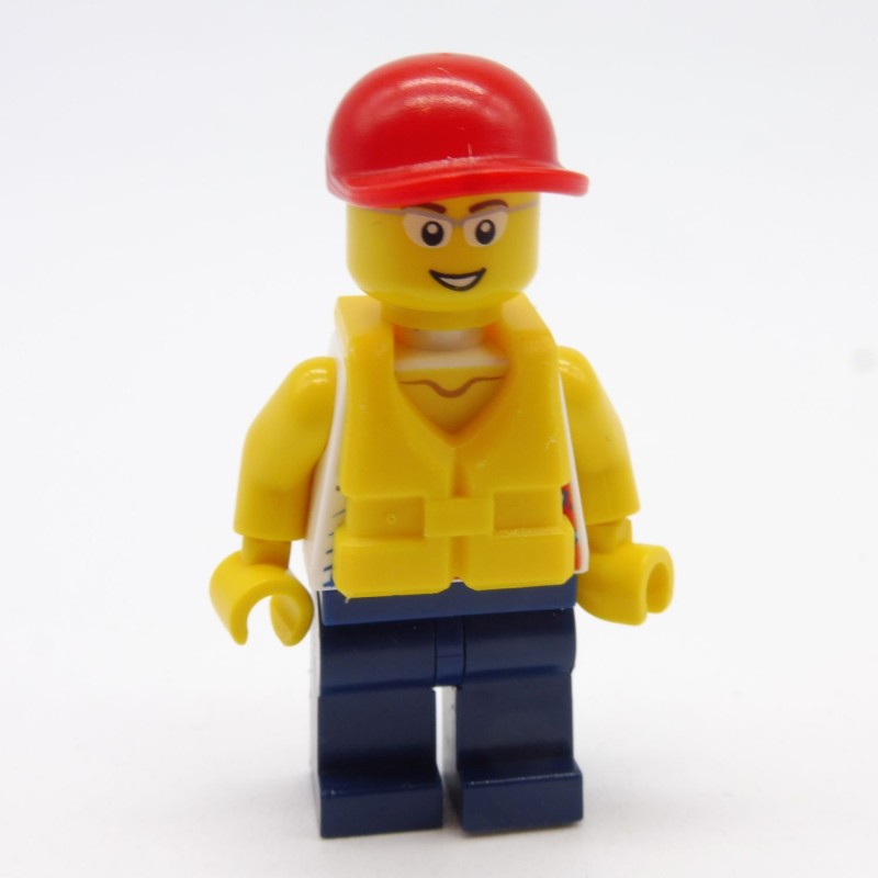 Lego LEG0323 CTY0414 Figurine Homme Passager Bateau City 60014