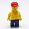 Lego LEG0323 CTY0414 City Boat Passenger Man Figure 60014