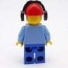 Lego CTY0421 City Airport Employee Male Figure 60019 Slightly damaged legs