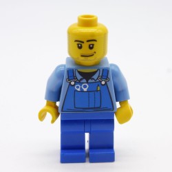 Lego LEG0331 CTY0421 Figurine Homme Employé Aéroport City 60022