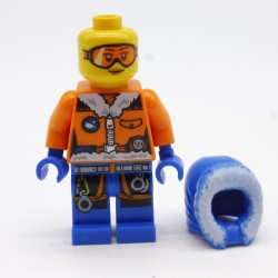 Lego LEG0335 CTY0491 Polar City Expedition Woman Figure 60034