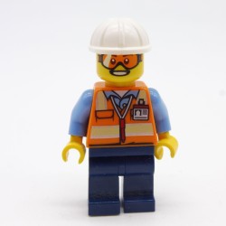 Lego LEG0342 CTY0600 City Worker Man Figure 60080