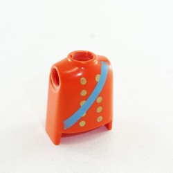 Playmobil 16467 Playmobil Bust Red Gold Buttons Blue Strap