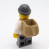Lego CTY0203 Figurine Homme Voleur City 7286 Jambes un peu abimées