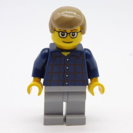 Lego LEG0363 CTY0270 Figurine Homme City 4431 Tête un peu usée