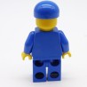 Lego CTY0224 Figure Man Worker City 3366 Head a little worn
