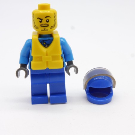 Lego LEG0365 CTY0646 City Pilot Man Figure 60114