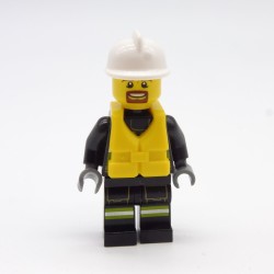 Lego LEG0369 CTY0649 Figurine Homme Pompier City 60109