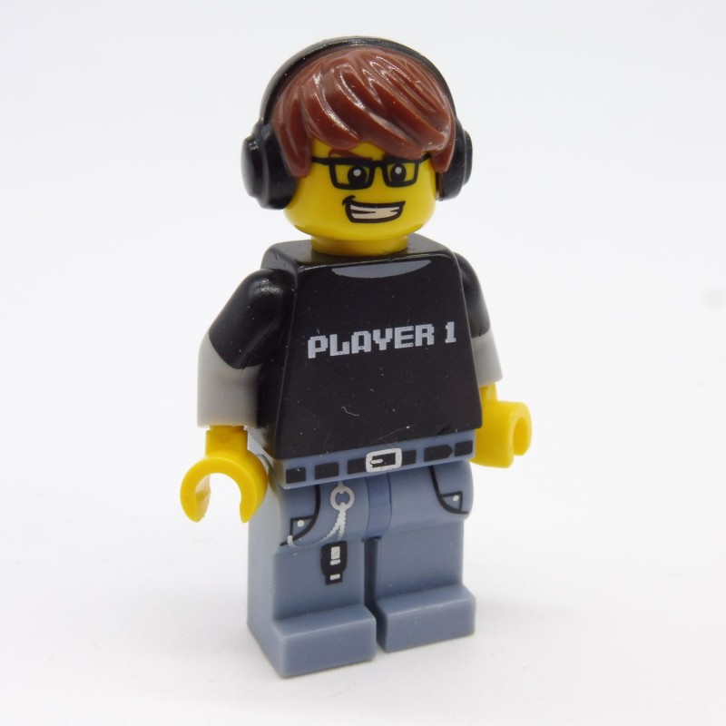 Lego LEG0381 COL12-4 Male Player 1 Series 12 Figure