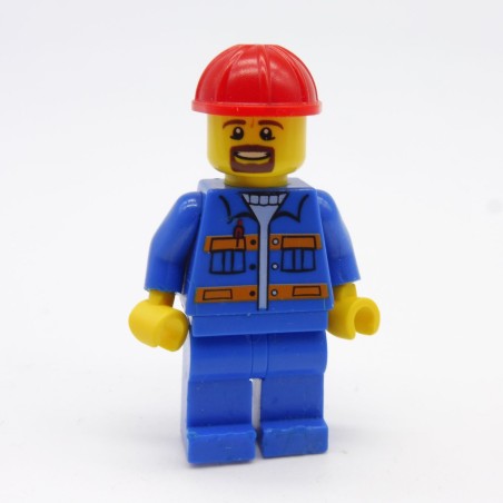 Lego LEG0382 CON009 Worker Figure 10683 Damaged Legs