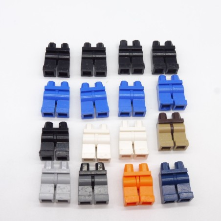 Lego LEG0392 Lot of 16 Pairs of Damaged Legs