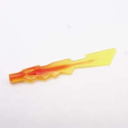 Lego LEG0403 11439 Weapon Sword Yellow and Orange Transparent Sword