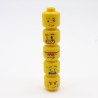 Lego LEG0404 Lot of 5 Damaged Heads