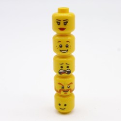 Lego LEG0409 Set of 5 Heads