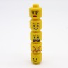 Lego LEG0409 Lot de 5 Têtes