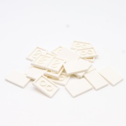Lego LEG0420 21X 26603 Tile Tile 2X3 White White