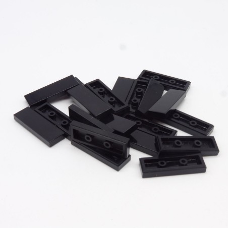 Lego LEG0422 20X 63864 Tile Tile 1X3 Black Black