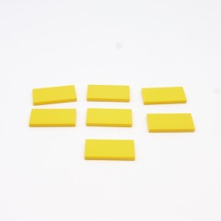 Lego LEG0433 7X 87079 Tile Tile 2x4 Yellow Yellow
