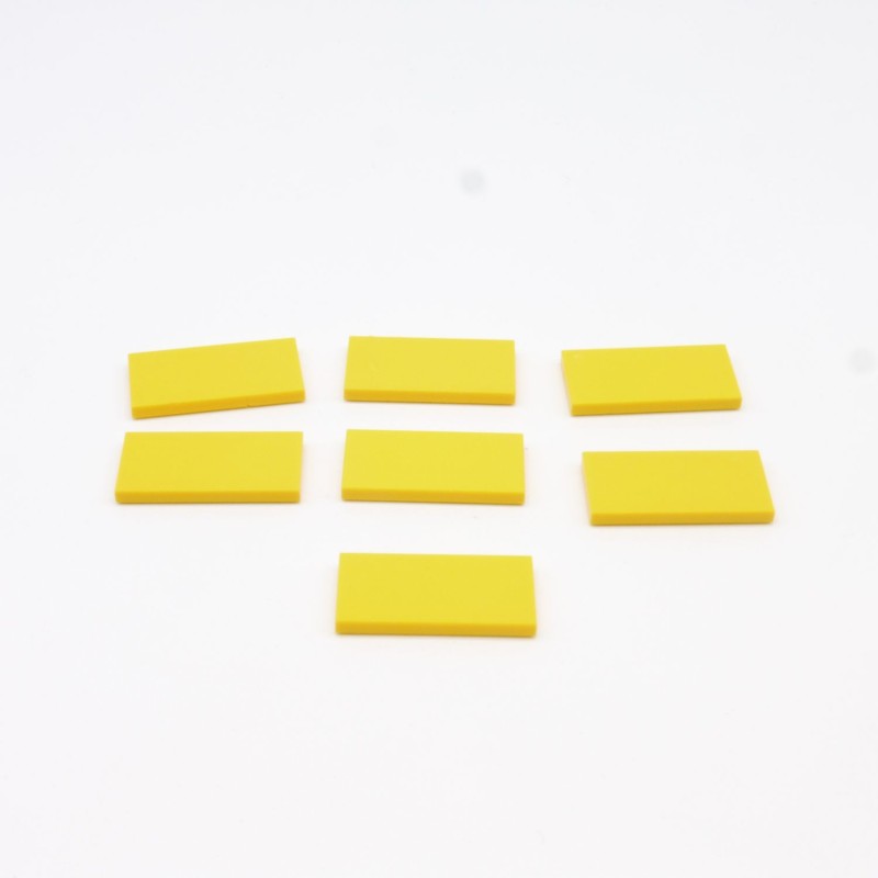 Lego LEG0433 7X 87079 Tile Tuile 2x4 Jaune Yellow