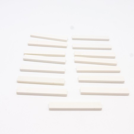 Lego LEG0442 15X 6636 Tile Tile 1X6 White White