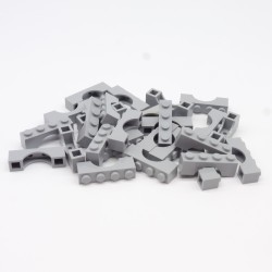 Lego LEG0489 27X 3659 Arch Arche 1x4 Light Bluish Gray Gris Clair