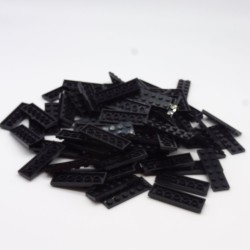 Lego LEG0513 83X 3795 Plate 2x6 Black Noir