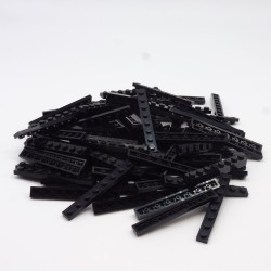 Lego LEG0514 88X 3460 Plate 1x8 Black Black