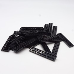 Lego LEG0523 29X 3832 Plate 2x10 Black Black