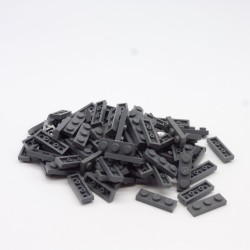 Lego LEG0531 96X 3623 Plate 1x3 Dark Bluish Gray Gris Foncé