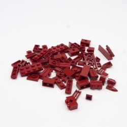 Lego LEG0547 Gros Lot de Petites Pièces Dark Red Rouge Foncé 34g Vrac