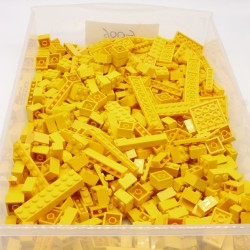 Lego LEG0561 Gros Lot de Bricks Briques Plates Plaques Jaune Yellow Mix Size 50g Vrac