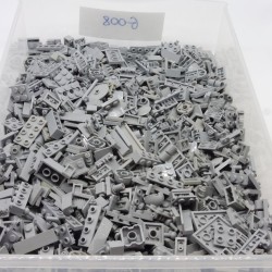 Lego LEG0566 Gros Lot de Petites Pièces Light Gray Gris Clair 50g Vrac