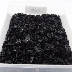 Lego LEG0567 Big Lot of Small Black Pieces Black 50g Bulk