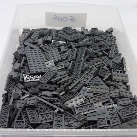 Lego LEG0568 Big Lot of Bricks Flat Bricks Plates Dark Gray Dark Gray Mix Size 50g Bulk