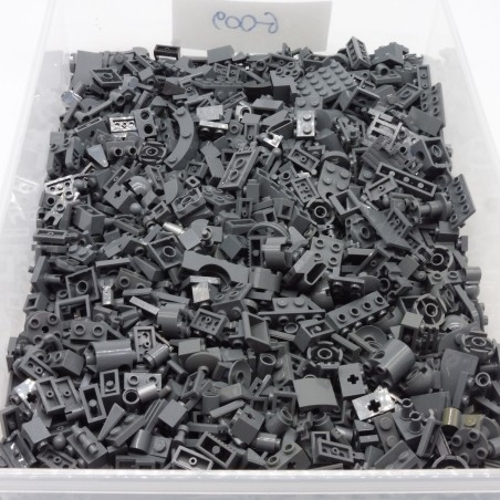 Lego LEG0569 Gros Lot de Petites Pièces Gris Foncé Dark Gray 50g Vrac