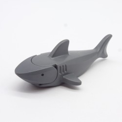 Lego LEG0576 14518 Animal Shark Requin Gris Foncé 70413 60342 60308 60130