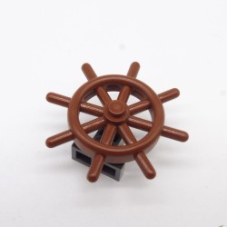 Lego LEG0591 4790b Wheel Boat Pirate Ship Helm Red Brown Reddish Brown 70413