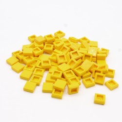 Lego LEG0623 100X 3070b Tile 1x1 Yellow Jaune