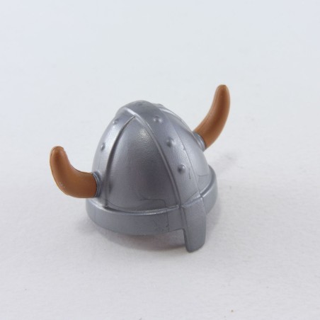 Playmobil 5139 Playmobil Casque à Corne Gris de Viking